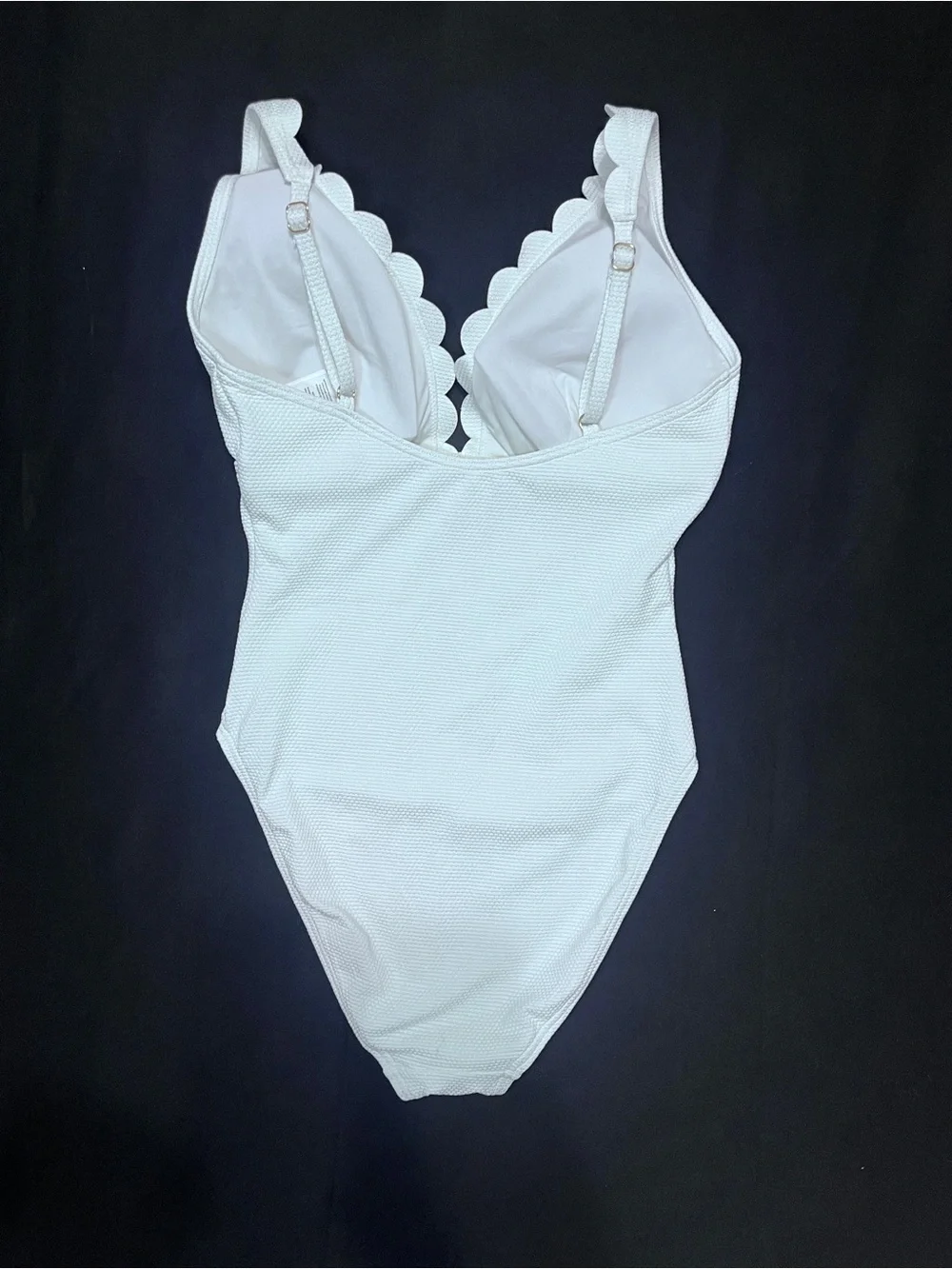 Kate Spade waffle-knit one-piece swimsuit